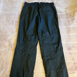 LULULEMON Track Pants Size 8 Black